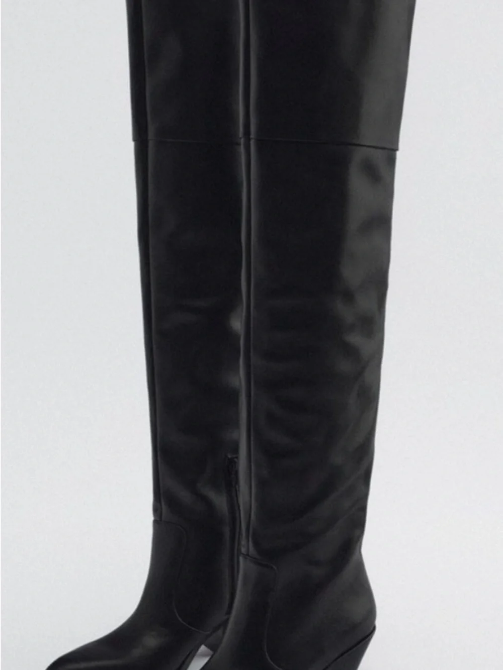 Zara leather cowboy